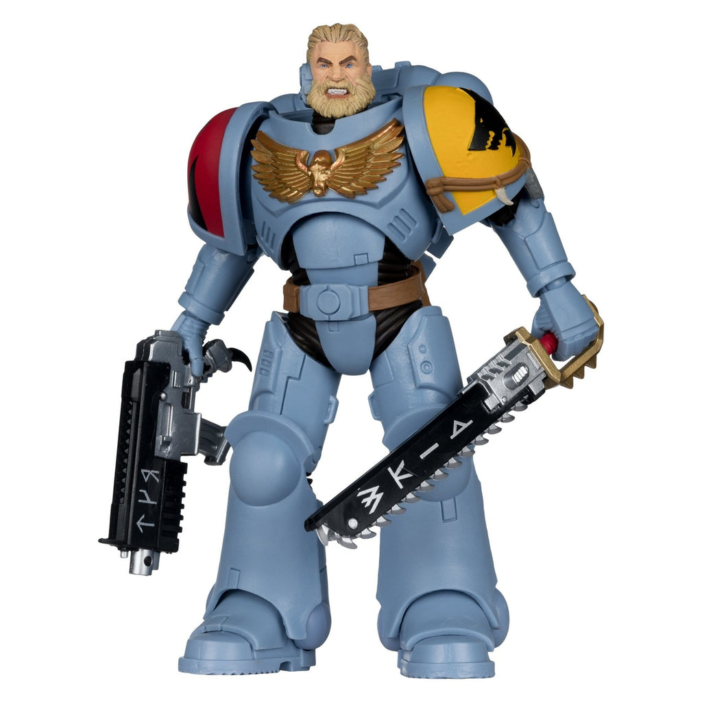 Zdjęcie produktu Warhammer 40,000 Figurka akcji Grey Hunter (Space Wolves) 18 cm