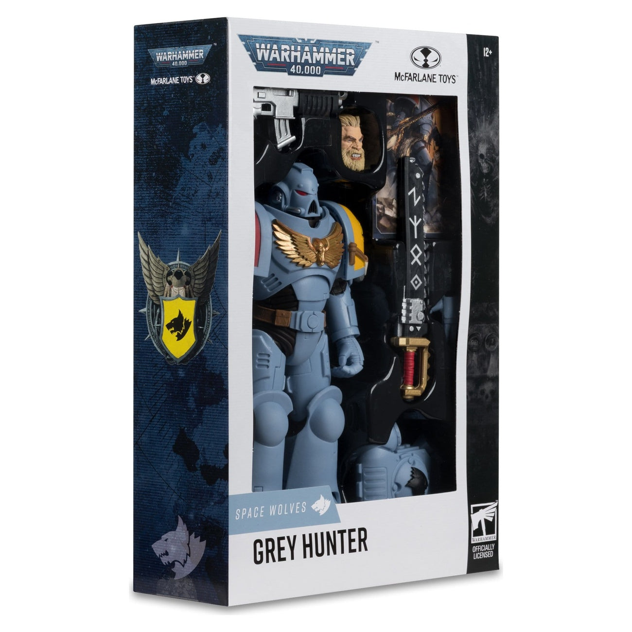 Zdjęcie produktu Warhammer 40,000 Figurka akcji Grey Hunter (Space Wolves) 18 cm