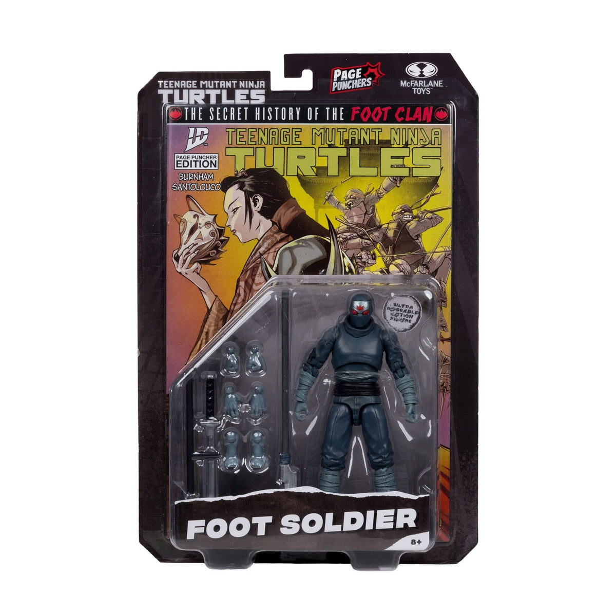 Zdjęcie produktu Teenage Mutant Ninja Turtles Page Punchers figurka akcji Foot Soldier 14 cm