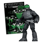 Zdjęcie produktu Teenage Mutant Ninja Turtles Page Punchers figurka akcji Raphael (Black White & Green) (Red Platinum Edition) 13 cm