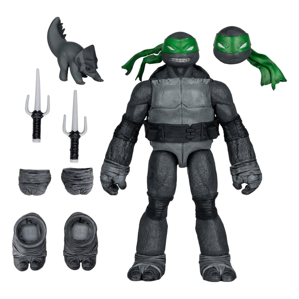 Zdjęcie produktu Teenage Mutant Ninja Turtles Page Punchers figurka akcji Raphael (Black White & Green) (Red Platinum Edition) 13 cm