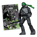 Zdjęcie produktu Teenage Mutant Ninja Turtles Page Punchers figurka akcji Donatello (Black White & Green) (Red Platinum Edition) 13 cm