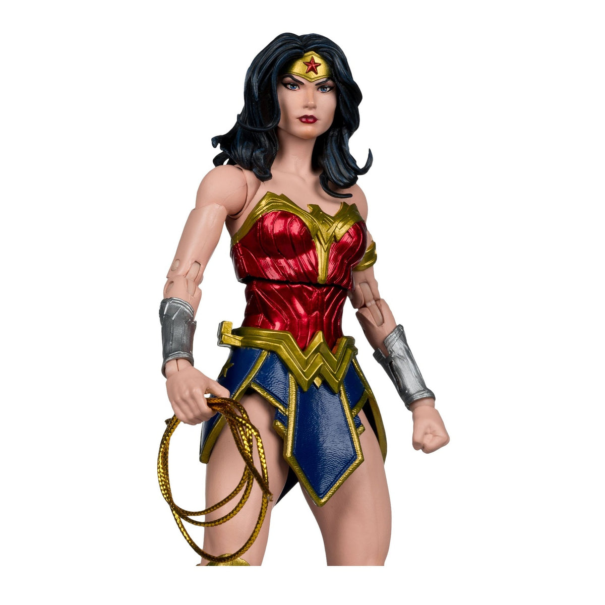 Zdjęcie produktu DC Justice League Monsterverse DC Multiverse Zestaw figurek akcji 2-pack Wonder Woman vs Atomic Blast Godzilla 18 cm