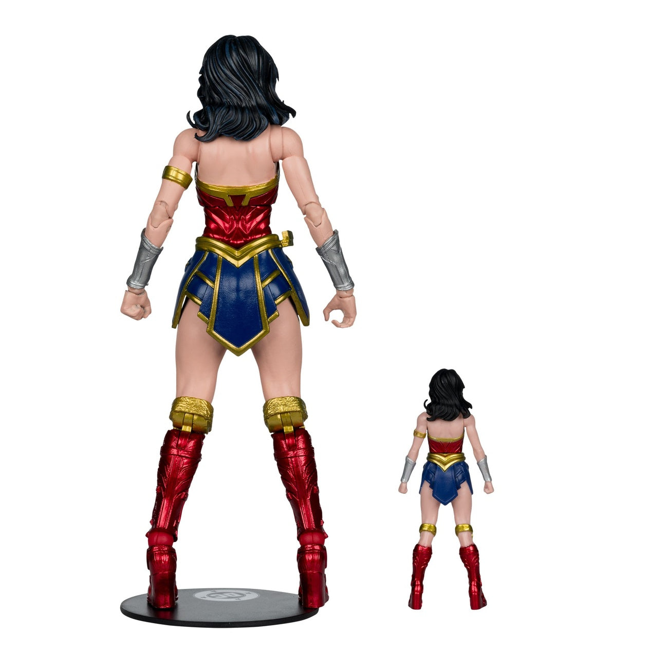Zdjęcie produktu DC Justice League Monsterverse DC Multiverse Zestaw figurek akcji 2-pack Wonder Woman vs Atomic Blast Godzilla 18 cm