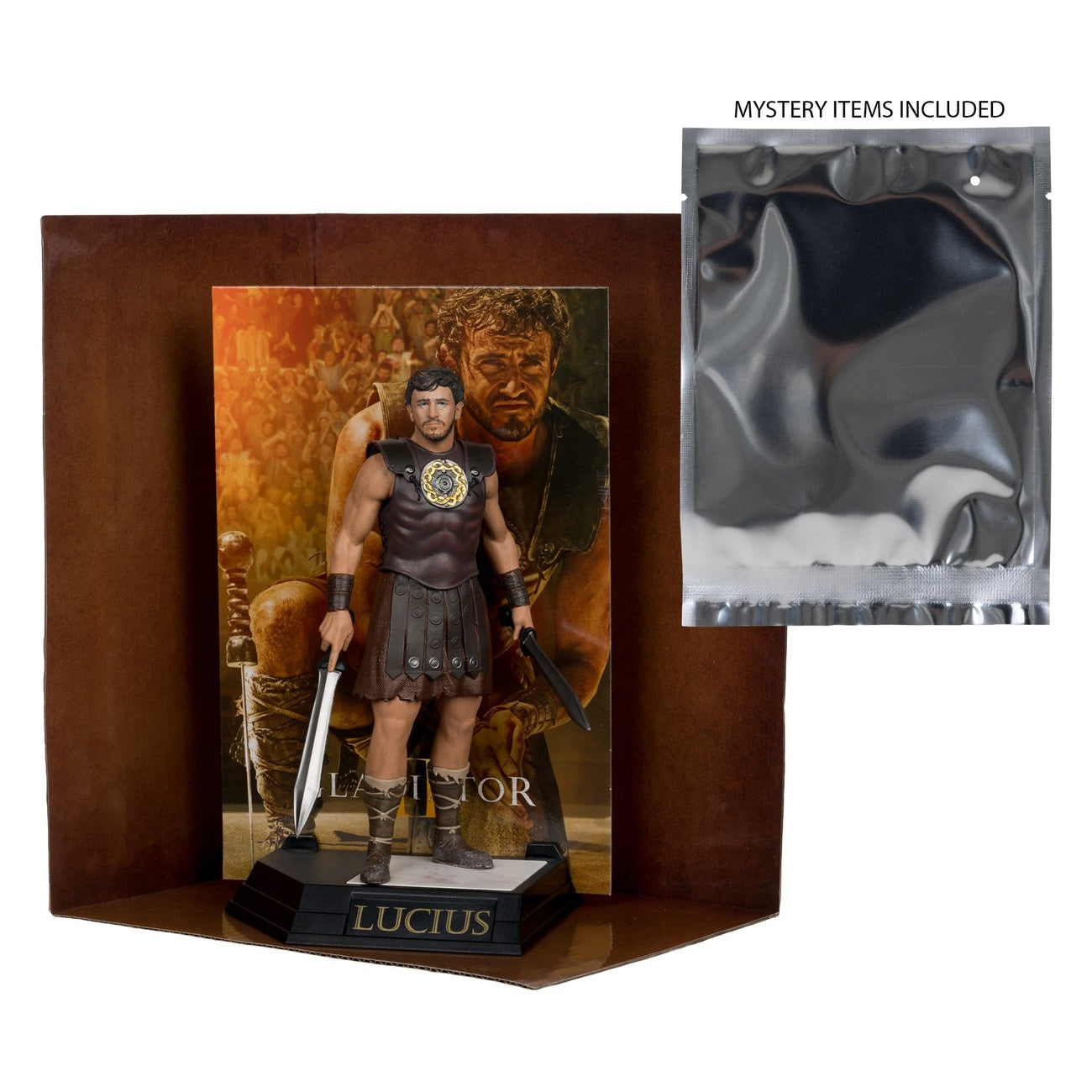 Zdjęcie produktu Gladiator II Movie Maniacs figurka akcji Lucius 16 cm