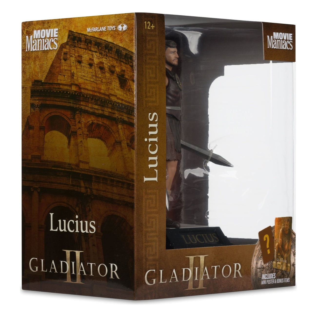 Zdjęcie produktu Gladiator II Movie Maniacs figurka akcji Lucius 16 cm