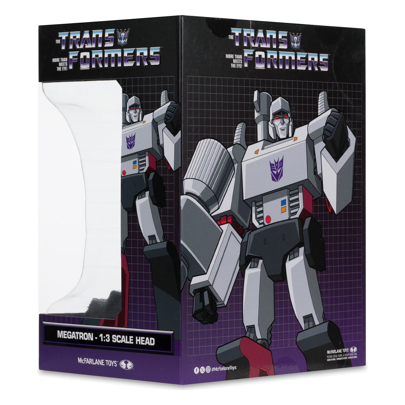 Zdjęcie produktu Transformers Mini-replika Głowy 1/3 Megatron 18 cm