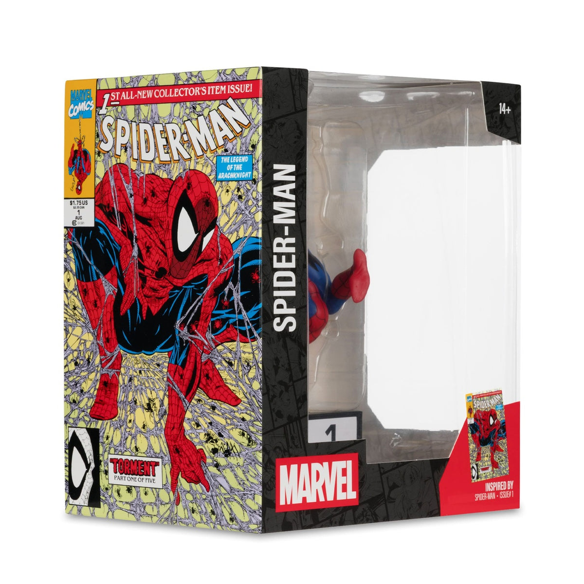 Zdjęcie produktu Marvel Collection Figura PVC 1/10 Spider-Man #1 (Corner Box) 19 cm