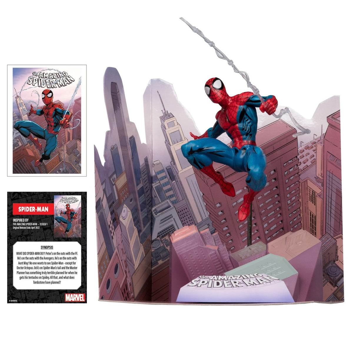 Zdjęcie produktu Marvel Collection Figurka PVC 1/10 Spider-Man (The Amazing Spider-Man #1) 17 cm