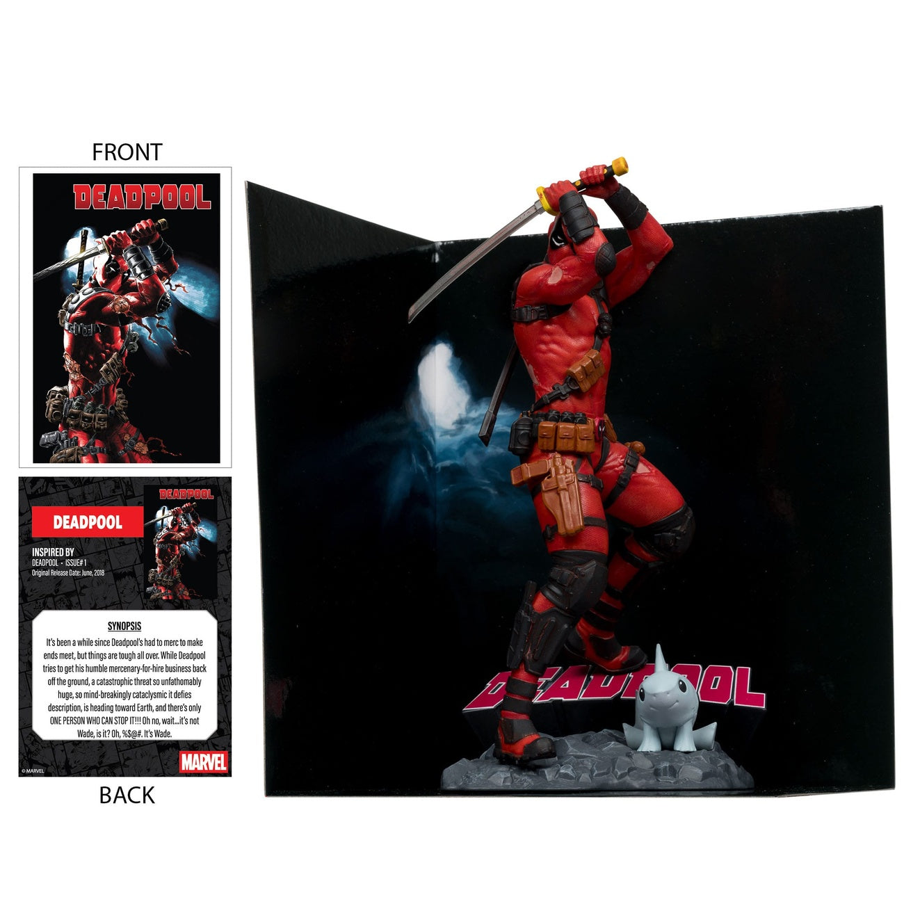 Zdjęcie produktu Marvel Collection Figurka PVC 1/10 Deadpool (Deadpool #1) 18 cm