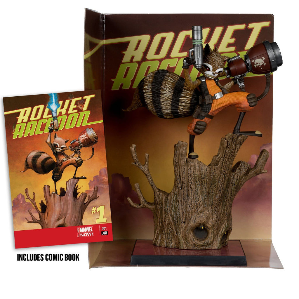 Zdjęcie produktu Marvel Collection Figurka PVC 1/6 Rocket Raccoon (Rocket Raccoon: A Chasing Tale #1) 18 cm