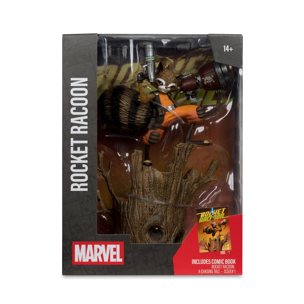 Zdjęcie produktu Marvel Collection Figurka PVC 1/6 Rocket Raccoon (Rocket Raccoon: A Chasing Tale #1) 18 cm