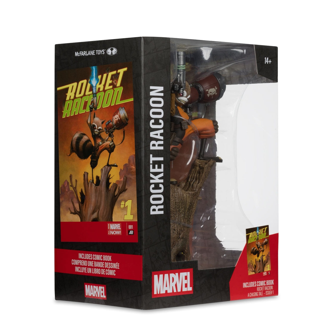 Zdjęcie produktu Marvel Collection Figurka PVC 1/6 Rocket Raccoon (Rocket Raccoon: A Chasing Tale #1) 18 cm