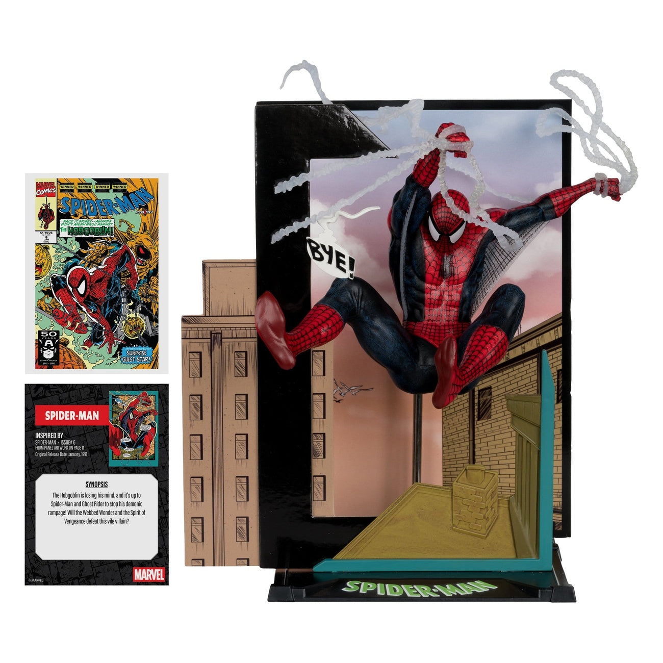 Zdjęcie produktu Marvel Collection Figura PVC 1/10 Spider-Man (Spider-Man nr 6) 18 cm