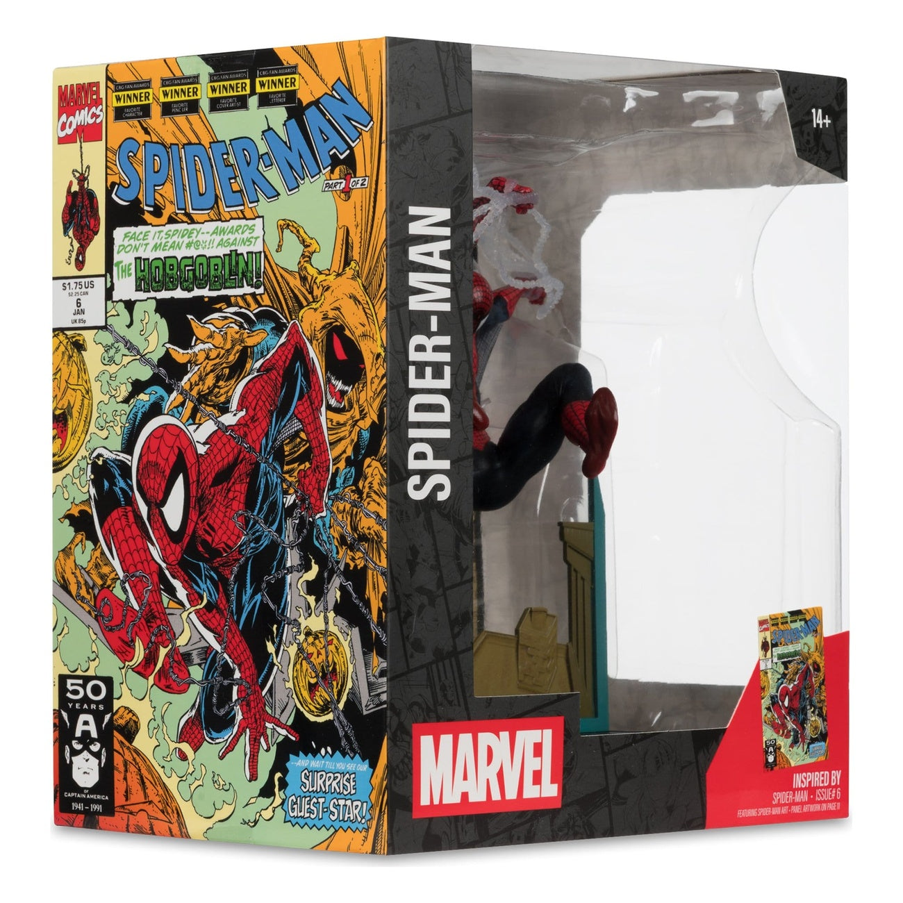 Zdjęcie produktu Marvel Collection Figura PVC 1/10 Spider-Man (Spider-Man nr 6) 18 cm