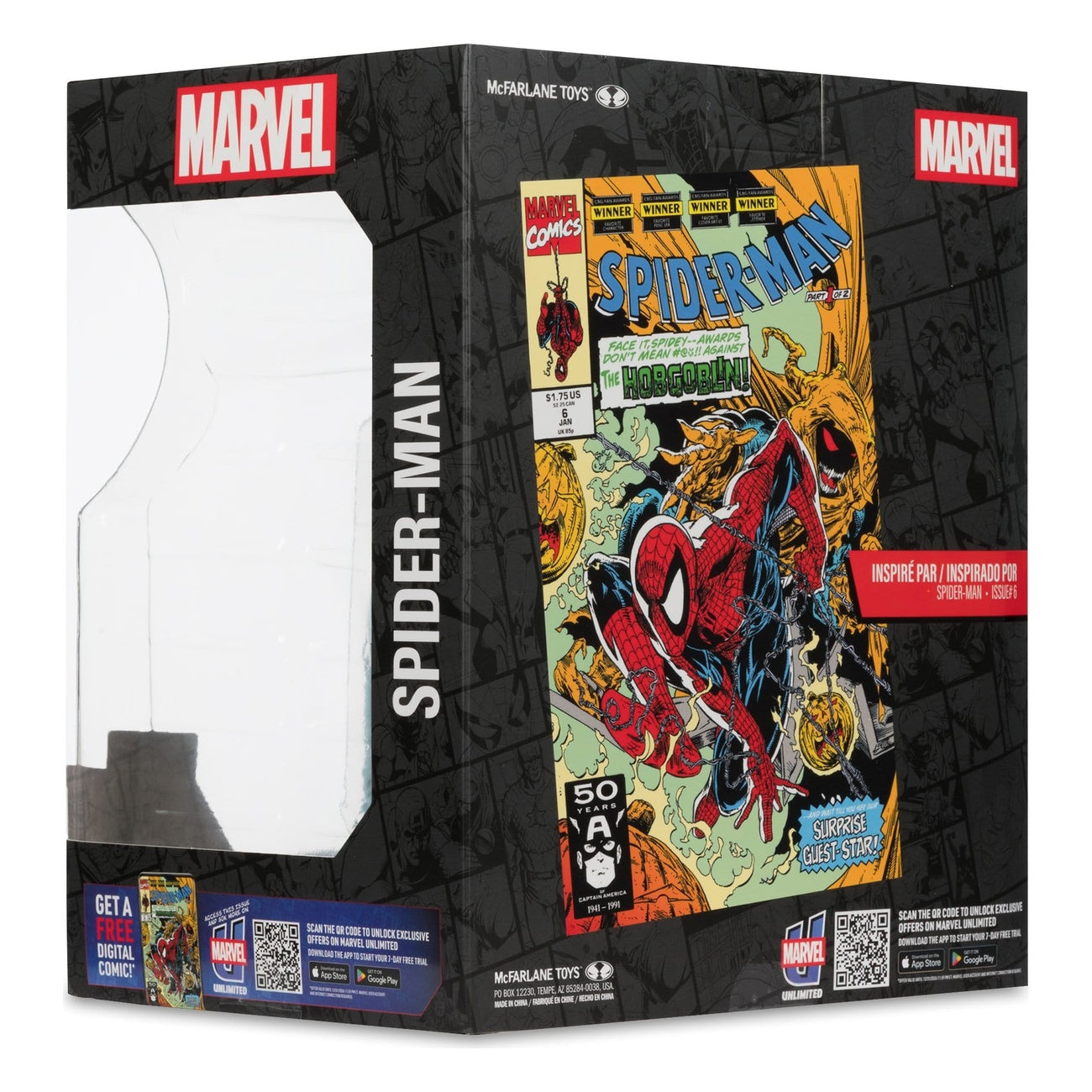 Zdjęcie produktu Marvel Collection Figura PVC 1/10 Spider-Man (Spider-Man nr 6) 18 cm