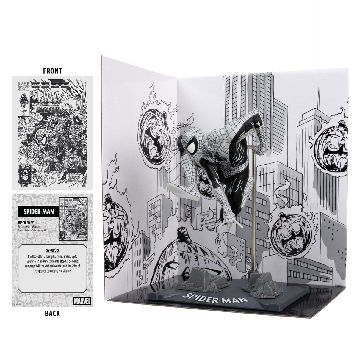 Product image Marvel Collection PVC Statue 1/10 Spider-Man (Spider-Man #6) (Line Art) (Gold Label) 10 cm