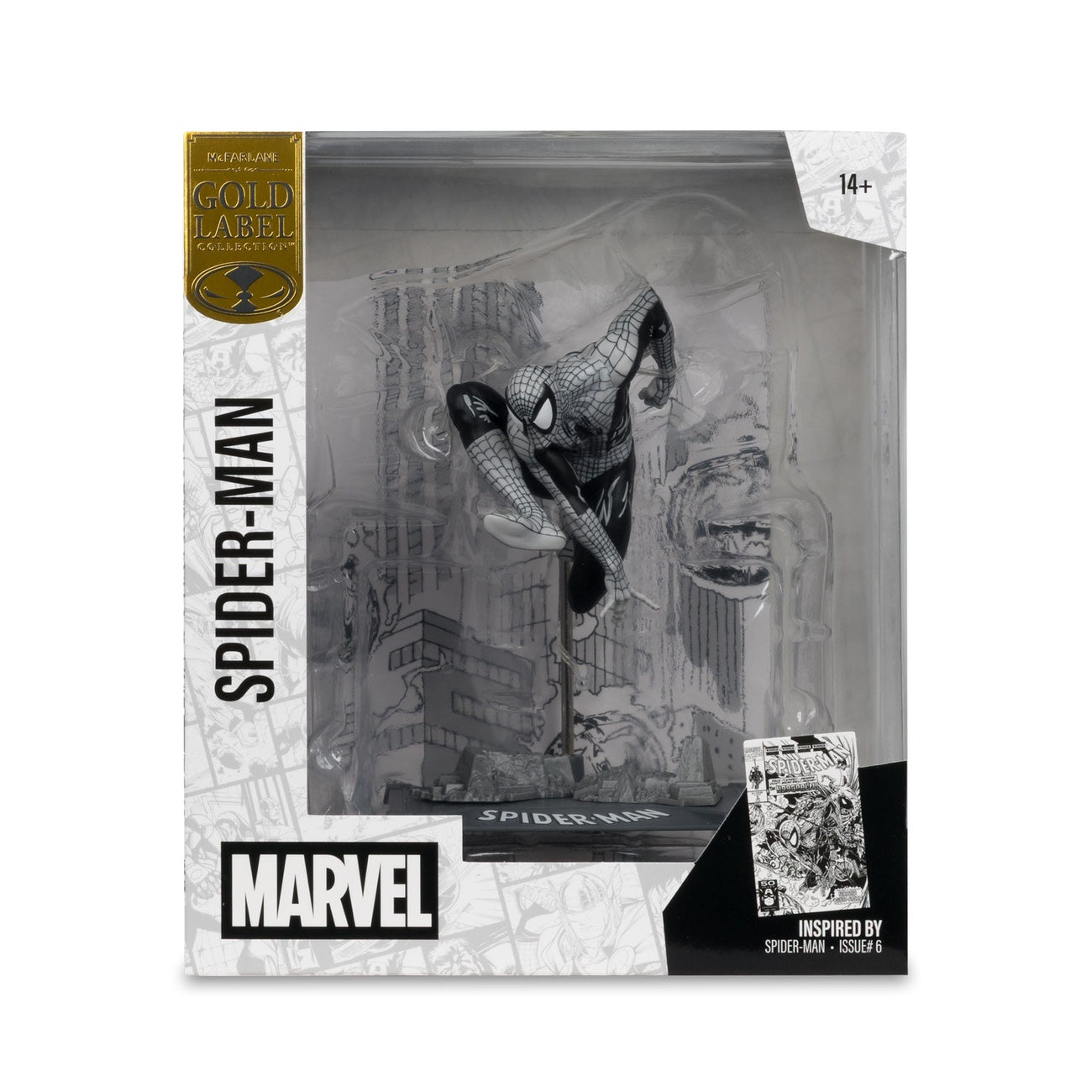 Product image Marvel Collection PVC Statue 1/10 Spider-Man (Spider-Man #6) (Line Art) (Gold Label) 10 cm