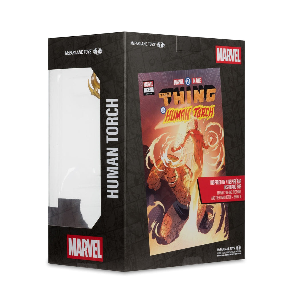 Zdjęcie produktu Marvel Collection Figurka PVC 1/6 Human Torch (Marvel 2 in 1 nr 10) 29 cm