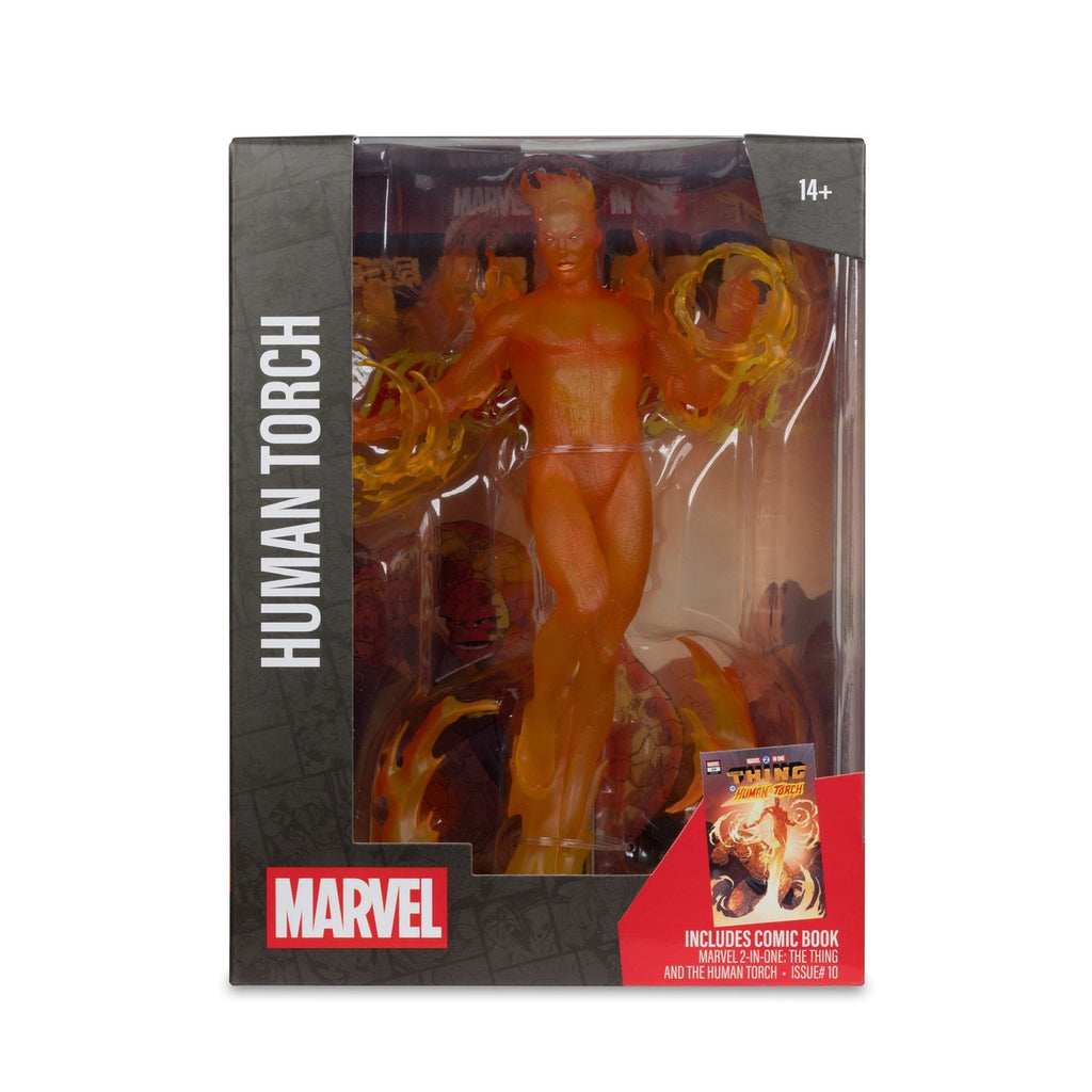 Zdjęcie produktu Marvel Collection Figurka PVC 1/6 Human Torch (Marvel 2 in 1 nr 10) 29 cm