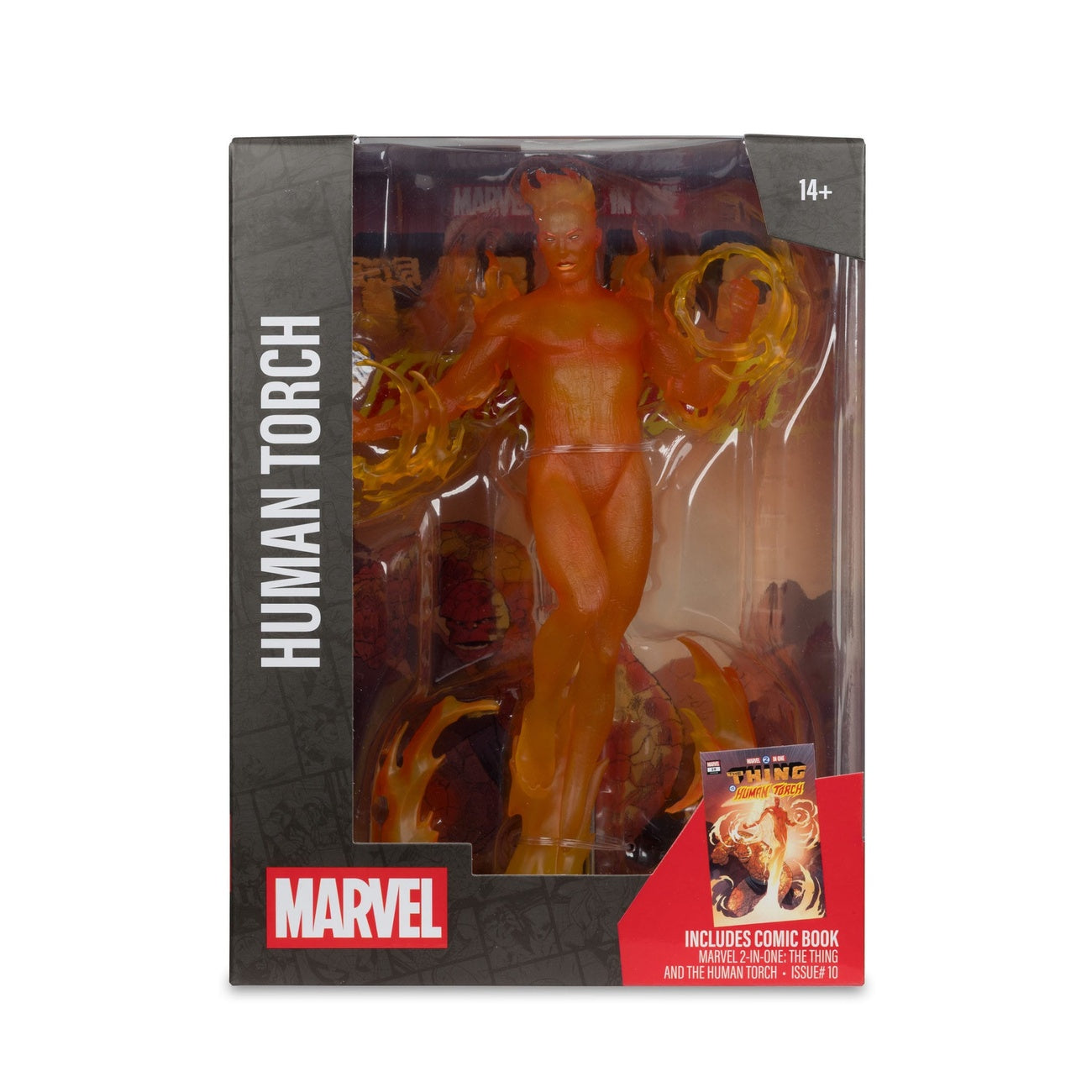 Zdjęcie produktu Marvel Collection Figurka PVC 1/6 Human Torch (Marvel 2 in 1 nr 10) 29 cm