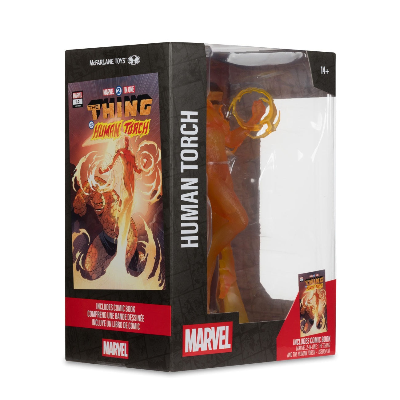 Zdjęcie produktu Marvel Collection Figurka PVC 1/6 Human Torch (Marvel 2 in 1 nr 10) 29 cm