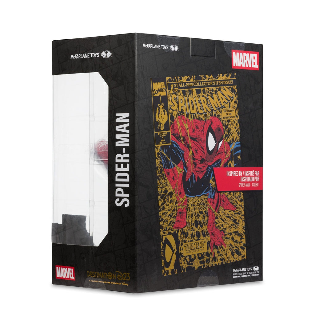 Zdjęcie produktu Marvel Collection Figurka PVC 1/6 Spider-Man (Spider-Man #1) (Gold Edition) (Gold Label) 15 cm