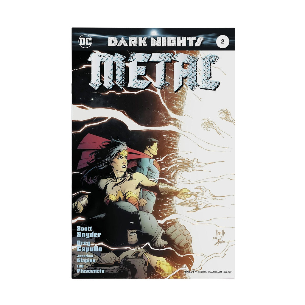 Zdjęcie produktu DC Direct Page Punchers zestaw 2 figurek akcji Batman of Earth-44 & Batman of Earth-11 (Dark Nights: Metal) 8 cm