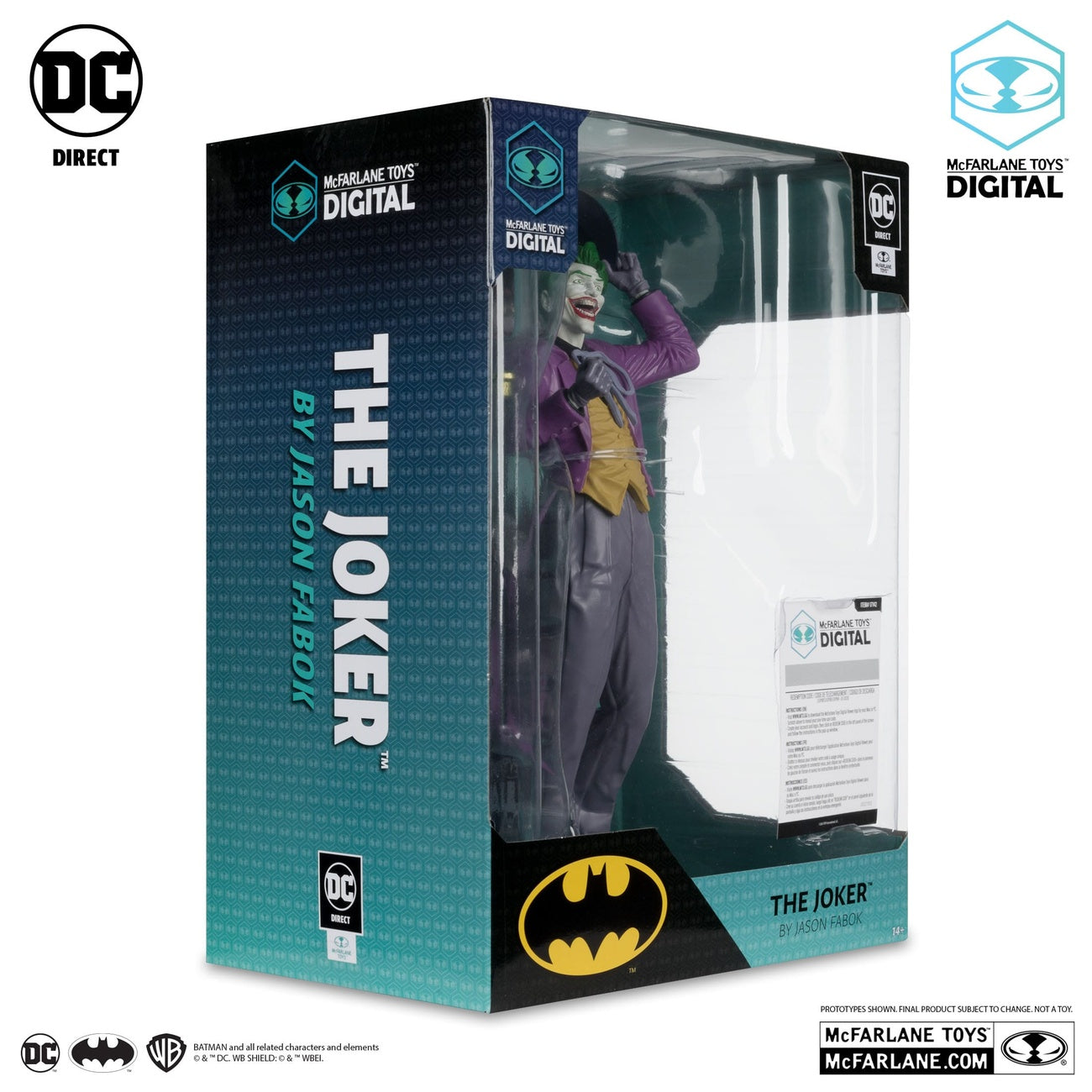 Zdjęcie produktu DC Direct Figurka PVC 1/6 The Joker by Jason Fabok (McFarlane Digital) 29 cm
