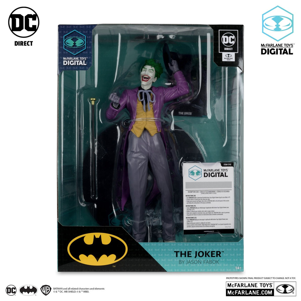 Zdjęcie produktu DC Direct Figurka PVC 1/6 The Joker by Jason Fabok (McFarlane Digital) 29 cm