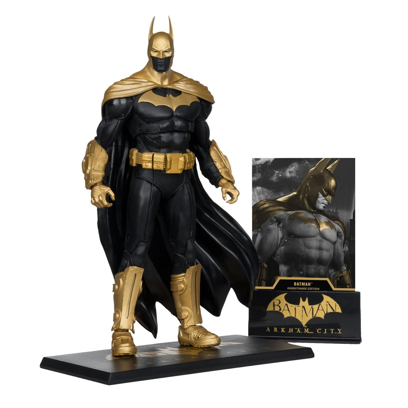 Zdjęcie produktu Figurka z serii DC Multiverse Batman (Arkham City) Knightmare Edition (Gold Label) 19 cm