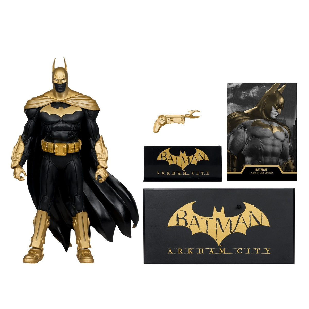Zdjęcie produktu Figurka z serii DC Multiverse Batman (Arkham City) Knightmare Edition (Gold Label) 19 cm