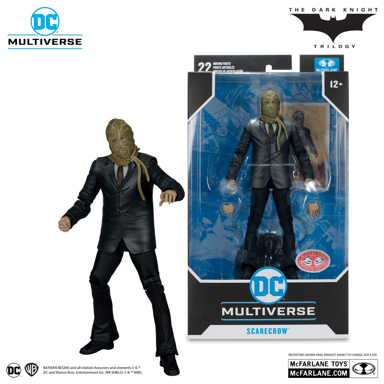 Zdjęcie produktu Batman Begins DC Multiverse Figurka akcji Scarecrow (Chase Version) 18 cm