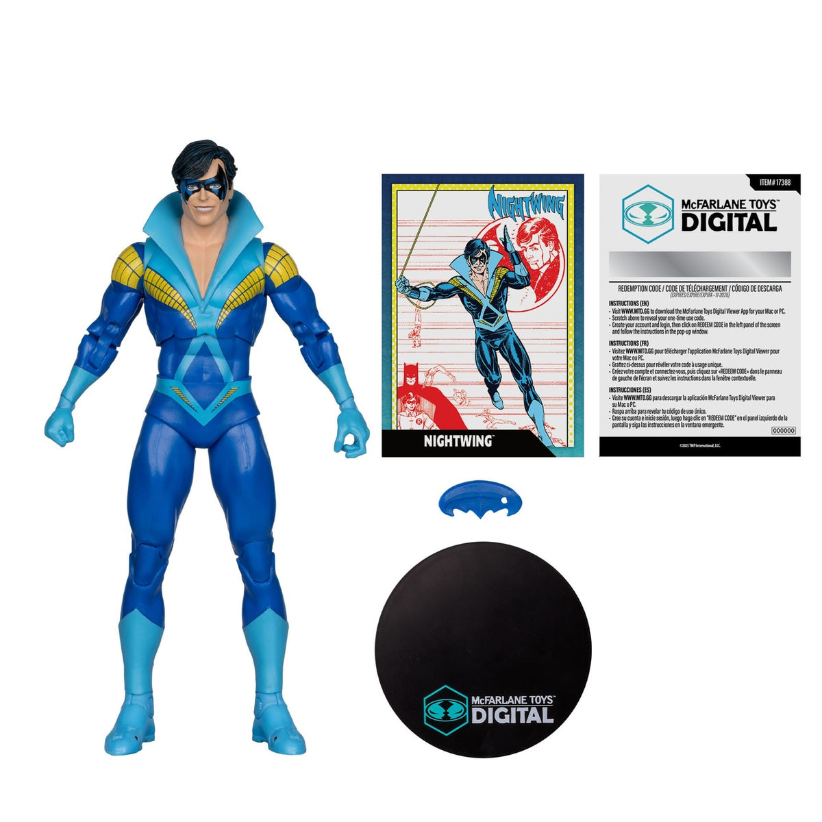 Zdjęcie produktu DC Direct McFarlane Toys cyfrowa figurka akcji Nightwing (Teen Titans) 18 cm