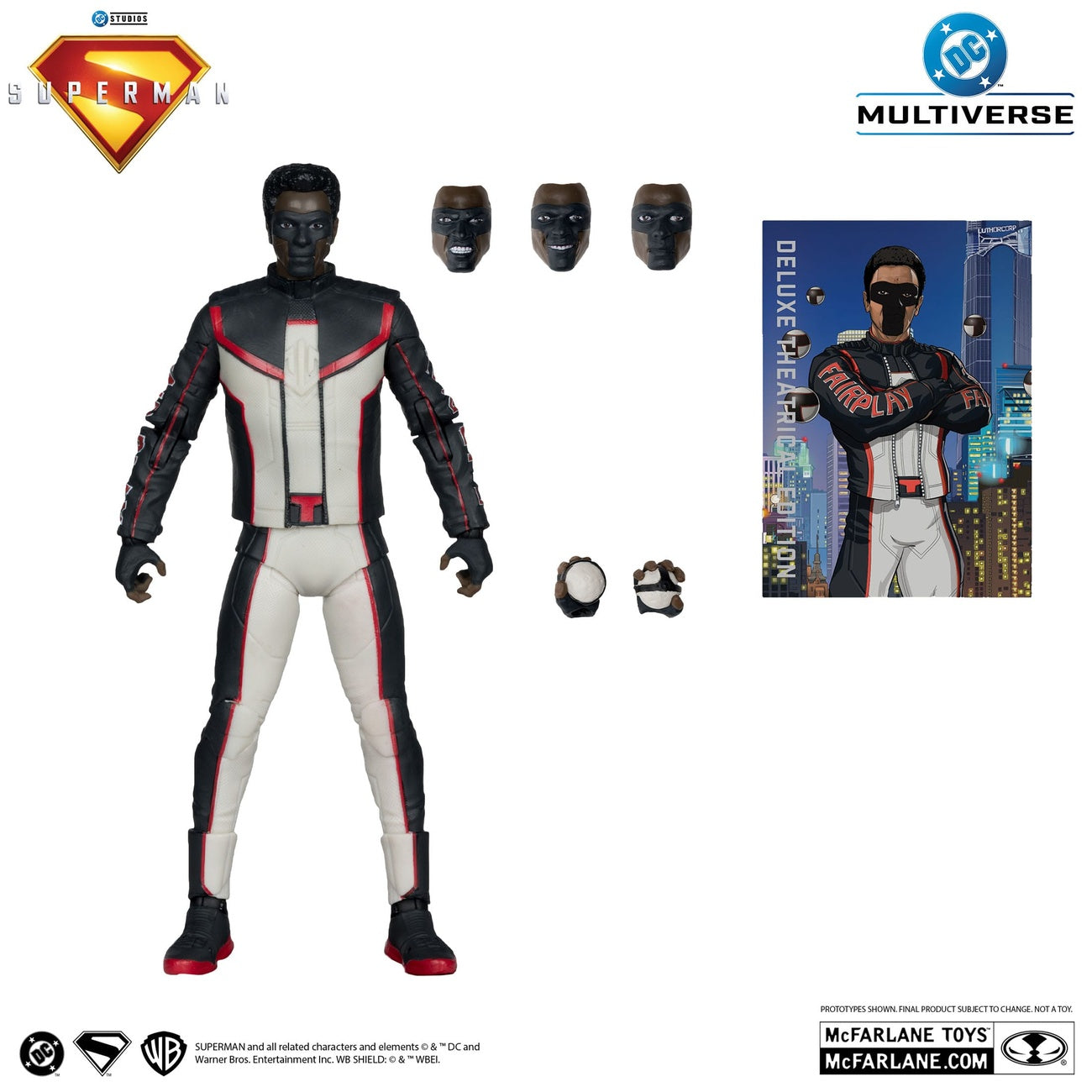 Product image Superman (2025) DC Multiverse Deluxe Theatrical Edition Action Figure Mr. Terrific (Red Platinum Edition) 18 cm