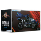 Product image The Flash DC Multiverse Vehicle Batcycle with Batman