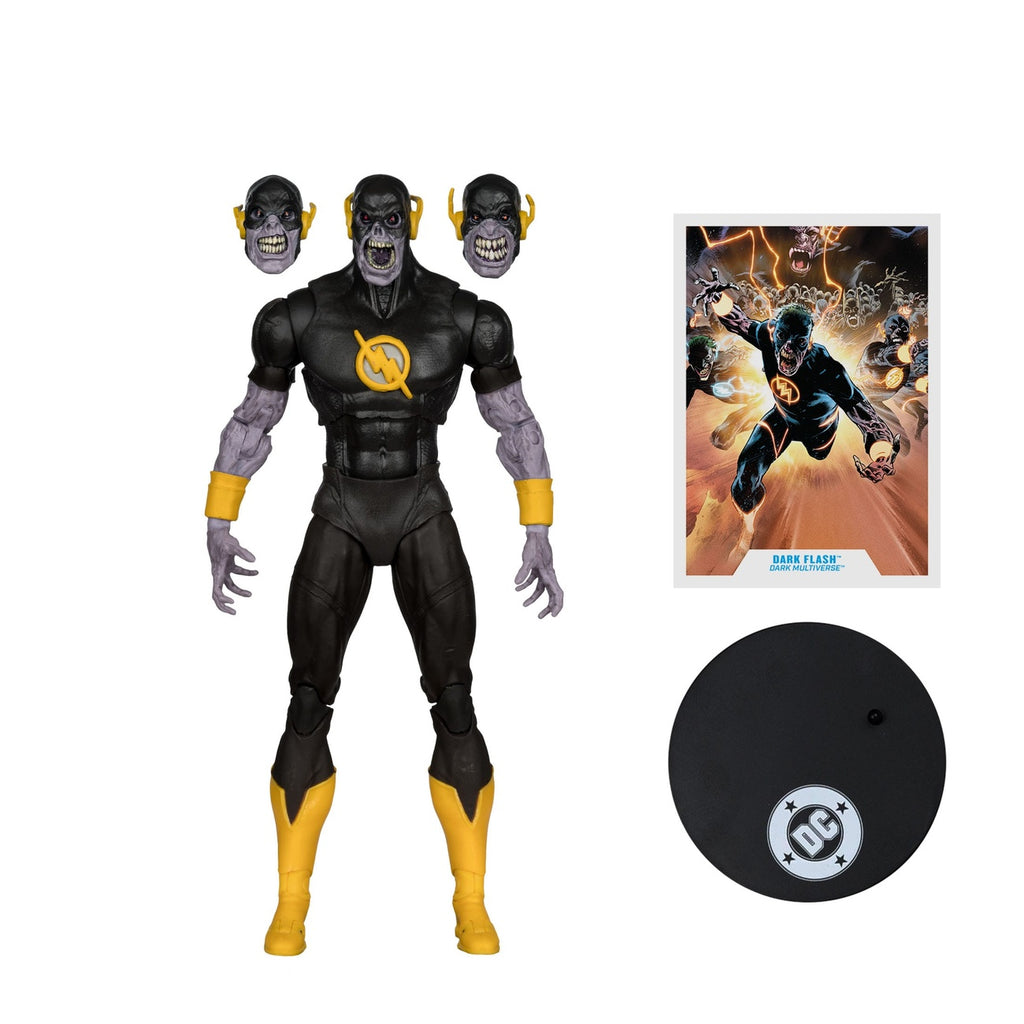Zdjęcie produktu DC Comics DC Multiverse figurka akcji Dark Flash (Dark Multiverse) (Red Platinum Edition) 18 cm