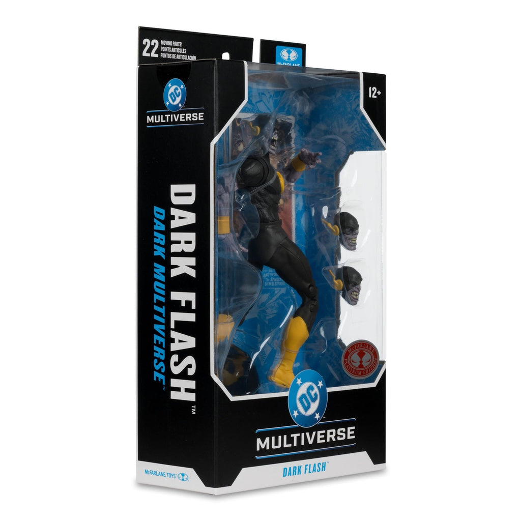 Zdjęcie produktu DC Comics DC Multiverse figurka akcji Dark Flash (Dark Multiverse) (Red Platinum Edition) 18 cm