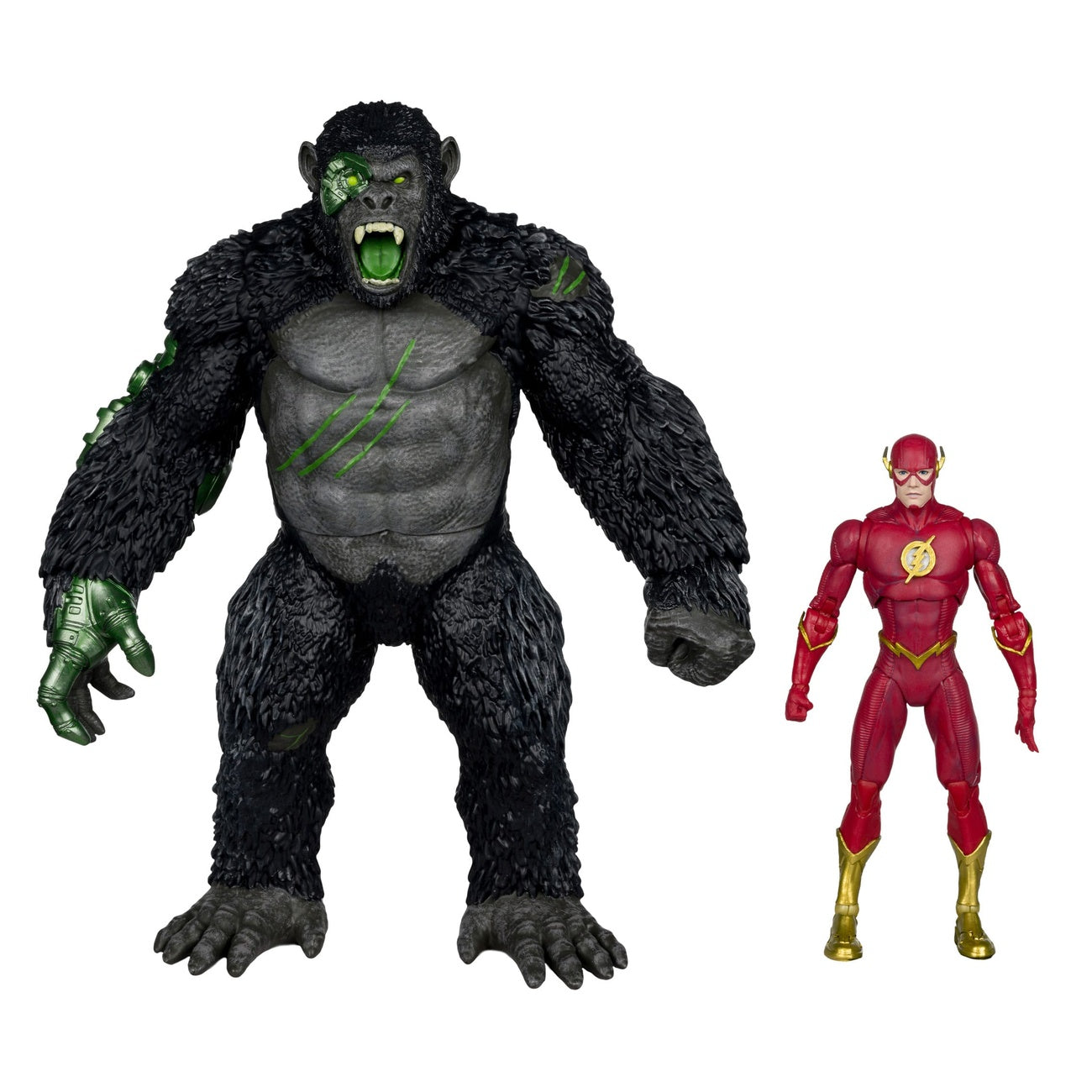 Zdjęcie produktu Figurki akcji DC Multiverse zestaw 2-pack Flash vs. Titano 18 cm