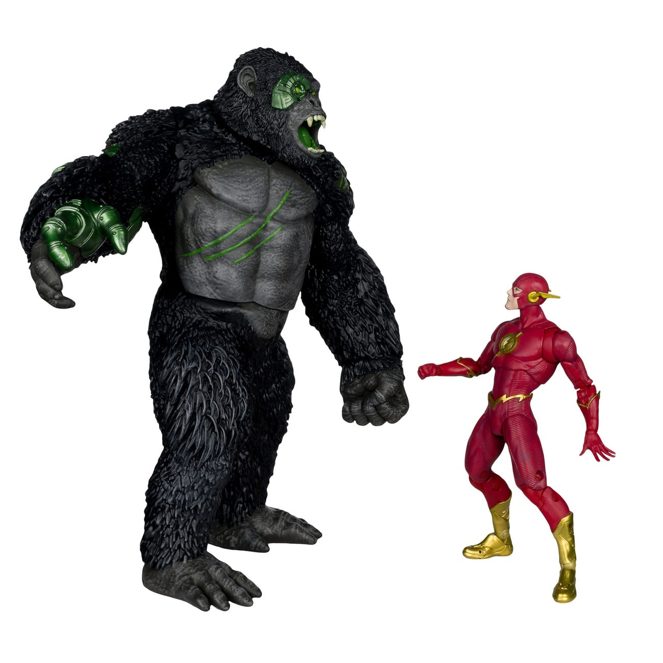 Zdjęcie produktu Figurki akcji DC Multiverse zestaw 2-pack Flash vs. Titano 18 cm