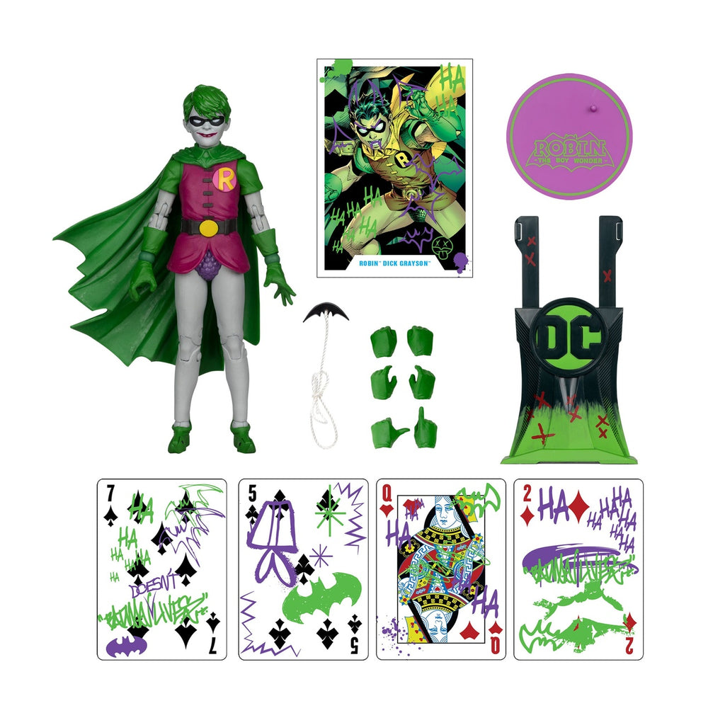 Product image DC Rebirth DC Multiverse Action Figure Robin (Dick Grayson) (Jokerized) (Gold Label) 18 cm