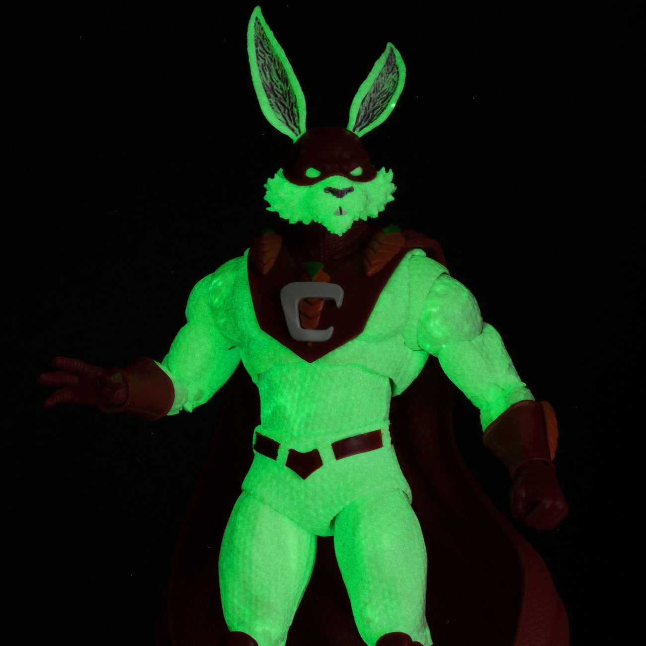 Zdjęcie produktu Figurka DC Multiverse Captain Carrot (Justice League Incarnate) Glow in the Dark Edition (Gold Label) 18 cm