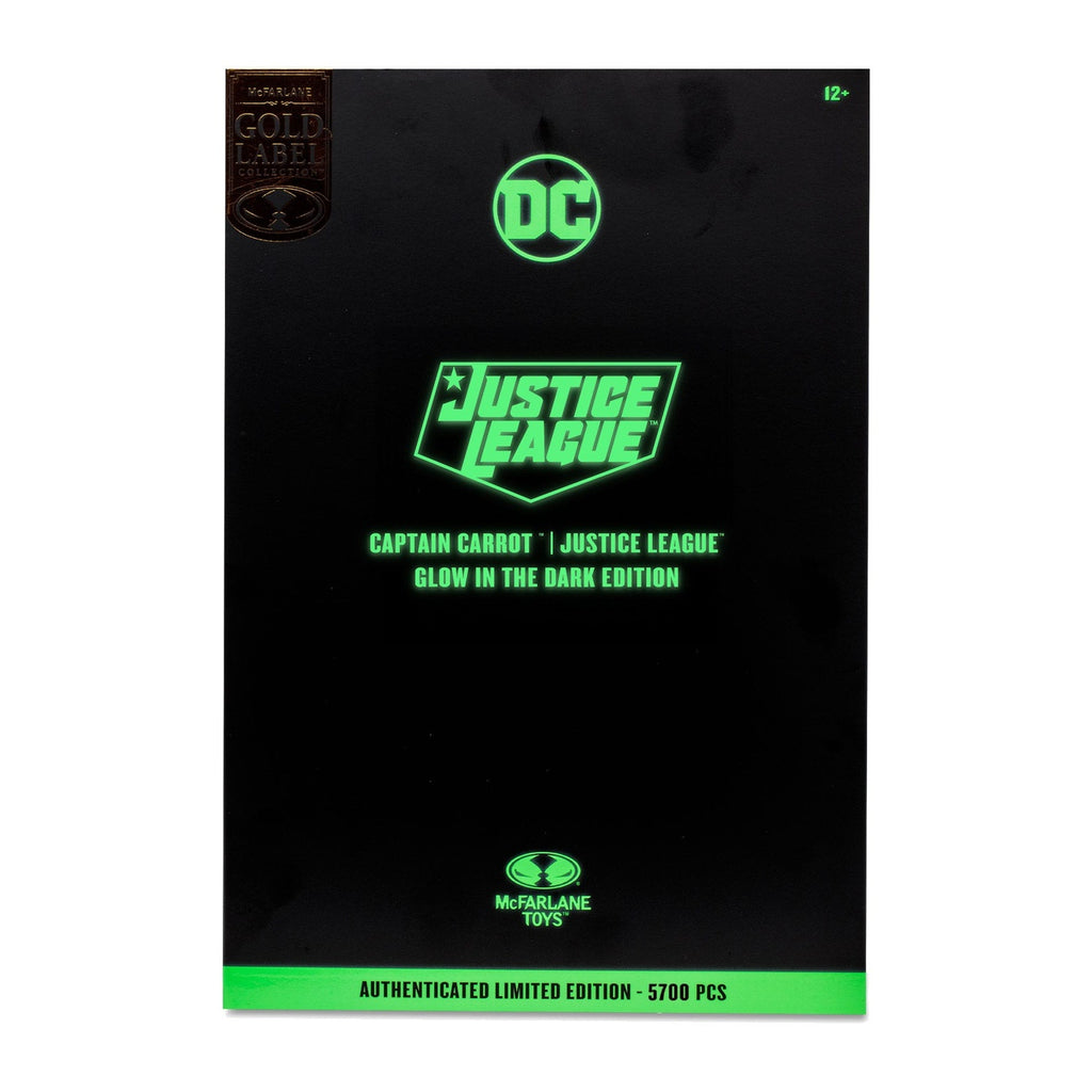 Zdjęcie produktu Figurka DC Multiverse Captain Carrot (Justice League Incarnate) Glow in the Dark Edition (Gold Label) 18 cm