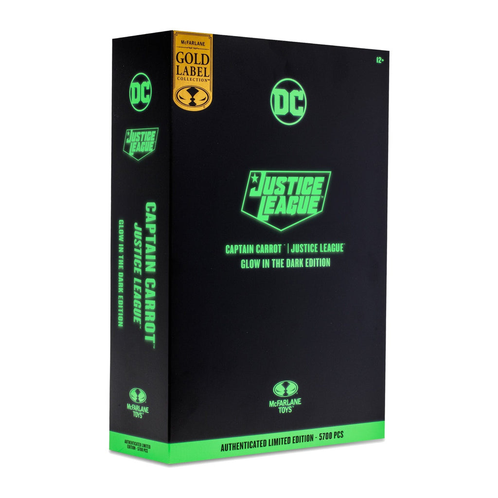 Zdjęcie produktu Figurka DC Multiverse Captain Carrot (Justice League Incarnate) Glow in the Dark Edition (Gold Label) 18 cm