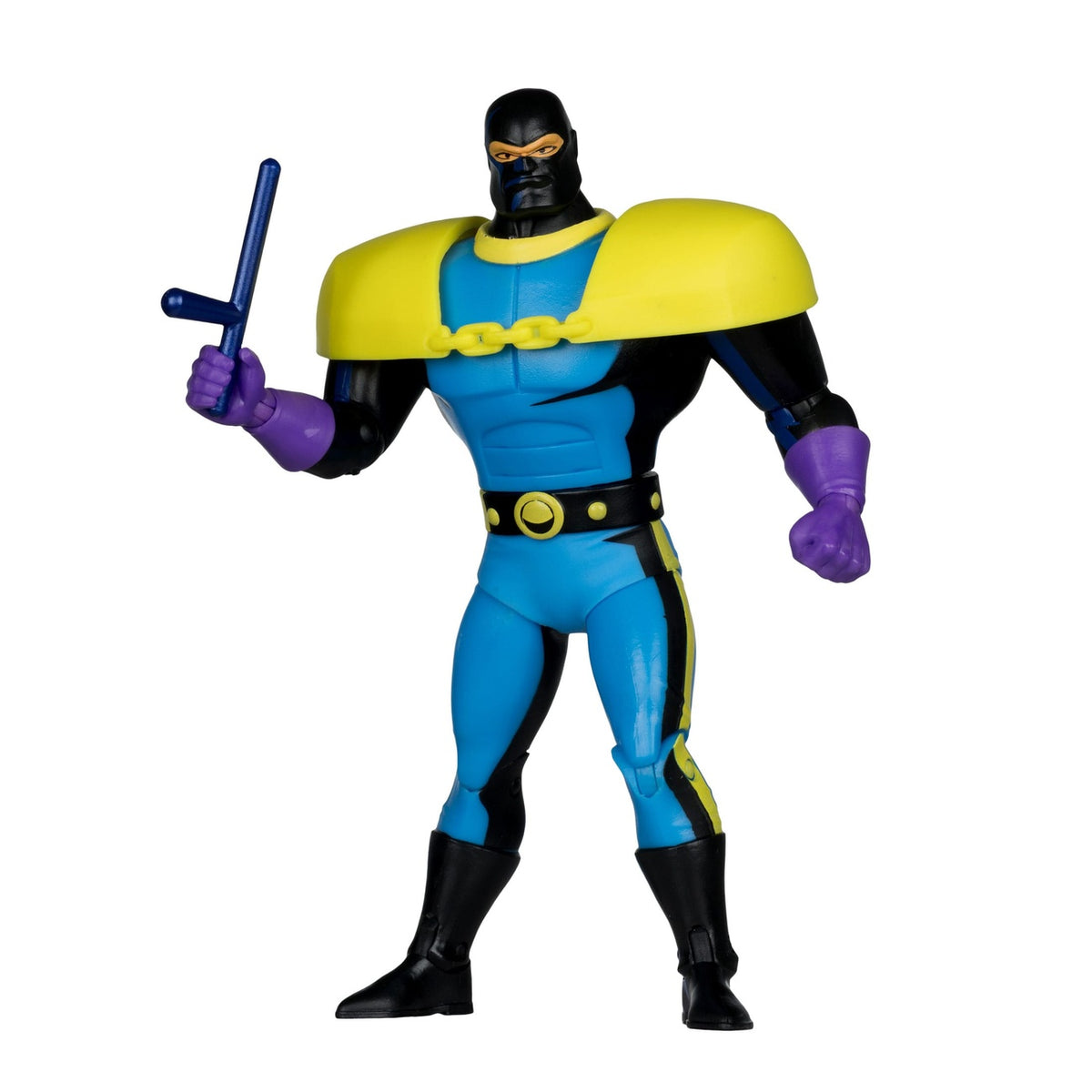 Zdjęcie produktu Batman: The Animated Series figurka DC Direct Build-A Wave 5 Lock-Up Black Light Edition (Gold Label) 15 cm
