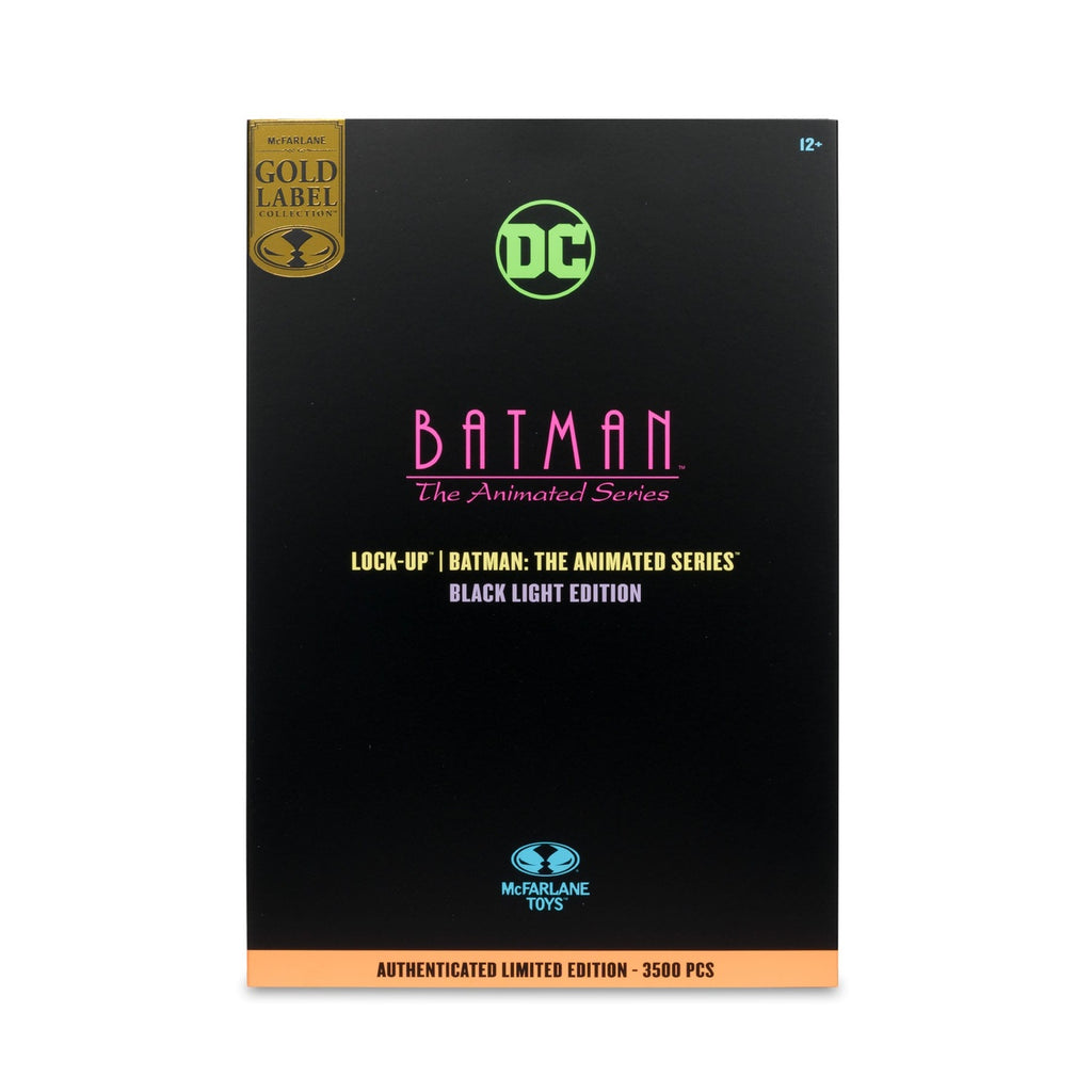 Zdjęcie produktu Batman: The Animated Series figurka DC Direct Build-A Wave 5 Lock-Up Black Light Edition (Gold Label) 15 cm