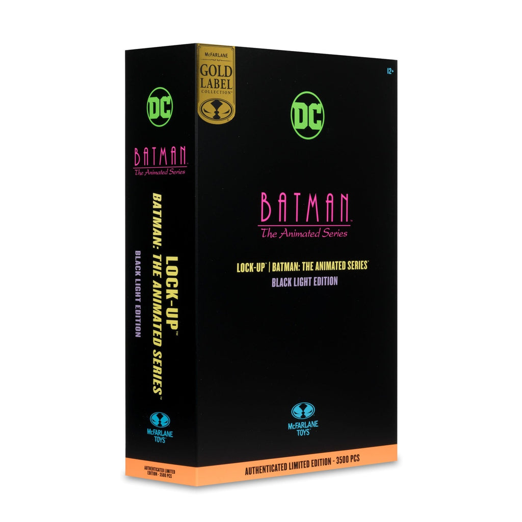Zdjęcie produktu Batman: The Animated Series figurka DC Direct Build-A Wave 5 Lock-Up Black Light Edition (Gold Label) 15 cm