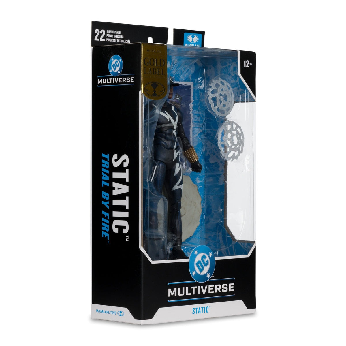 Zdjęcie produktu DC Multiverse figurka akcji Static Shock (Trial by Fire) (Gold Label) 18 cm