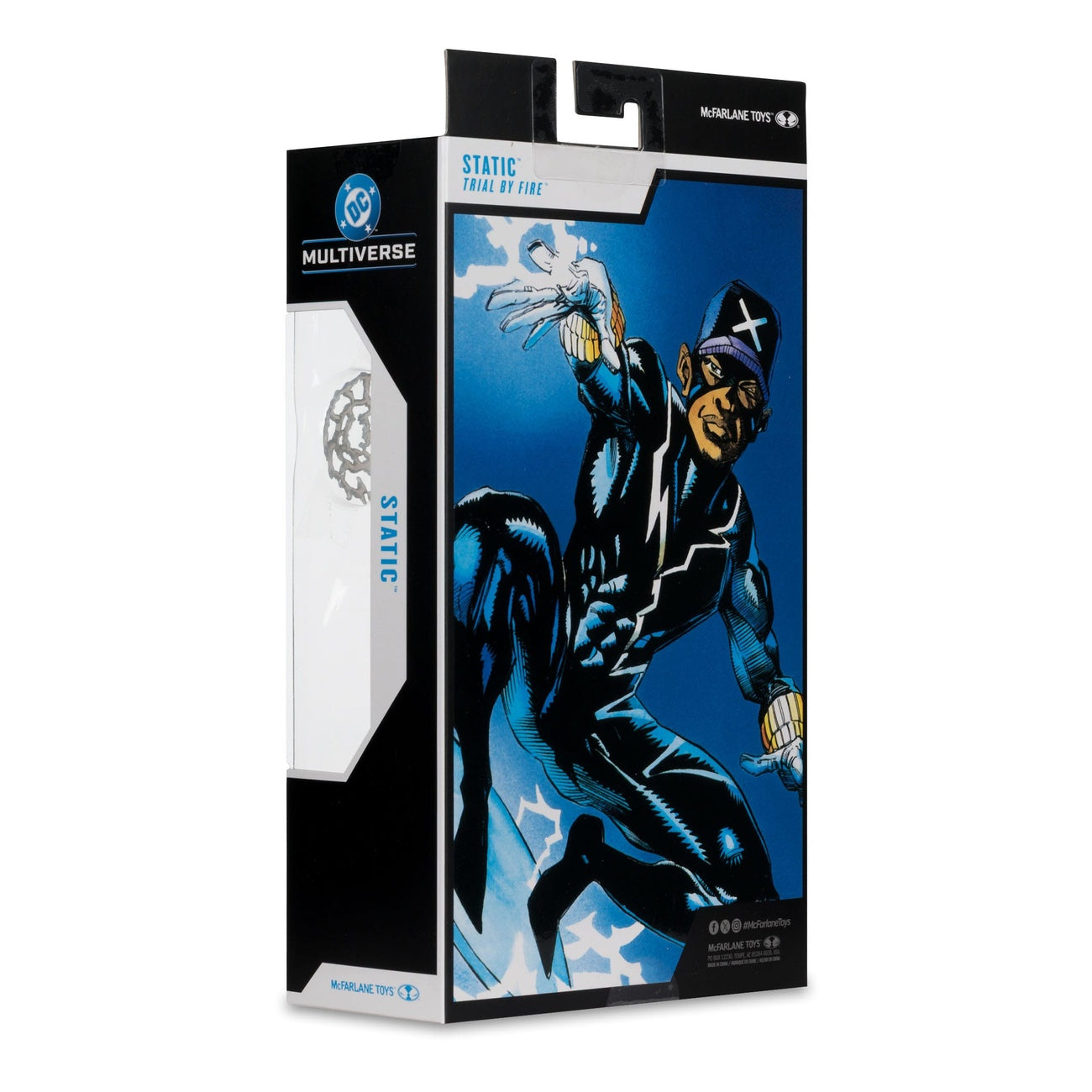 Zdjęcie produktu DC Multiverse figurka akcji Static Shock (Trial by Fire) (Gold Label) 18 cm