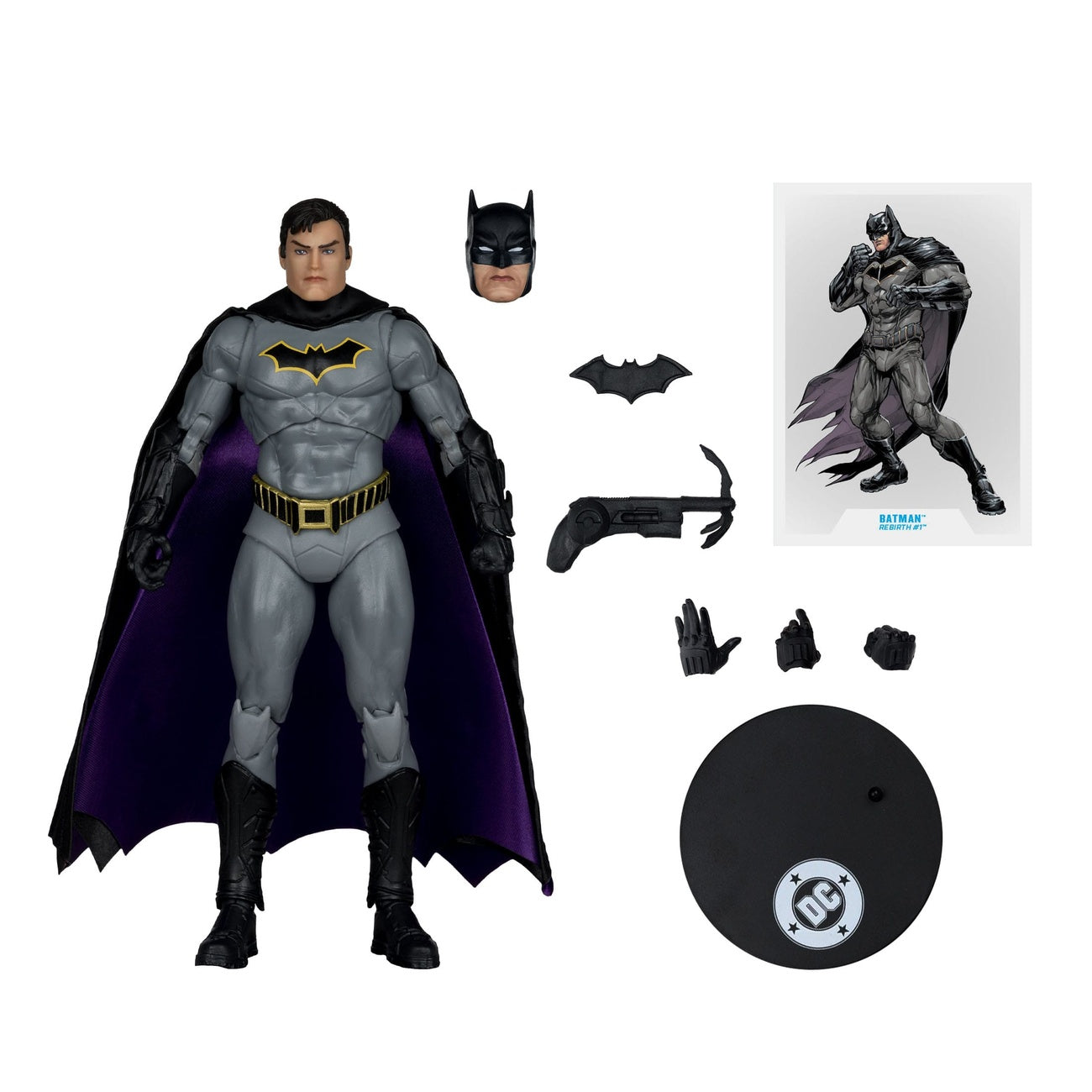 Zdjęcie produktu DC Rebirth DC Multiverse figurka akcji Batman (Gold Label) 18 cm